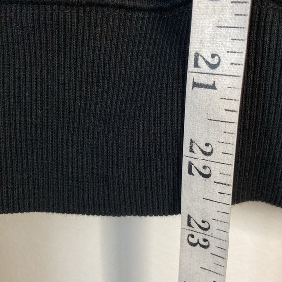 Brunette the label perfect crew (still on website) black M/L NWOT - Picture 6 of 8